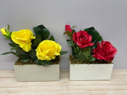 ARRANJO FLOREIRA COM ROSAS G